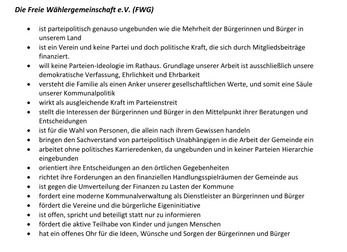 Politik FWG3